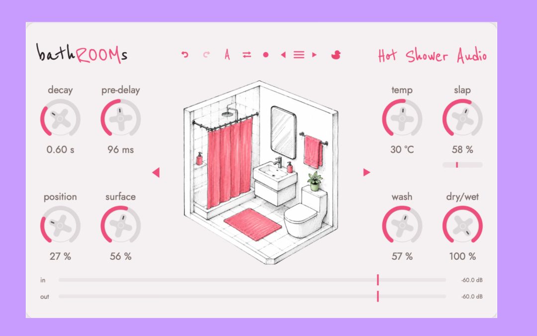 Hot Shower Audio bathROOMs: Δωρεάν reverb plugin φτιαγμένο από πέντε μπάνια